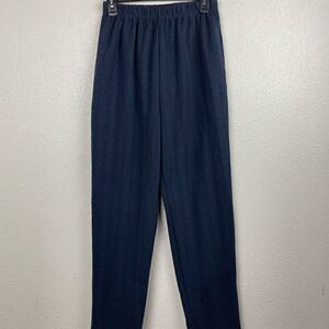 Jenny Buchanan Navy Blue Casual Pants Size S EUC